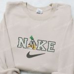 Goofy x Nike Cartoon Embroidered Shirt Disney Sweatshirt Nike Inspired Tee