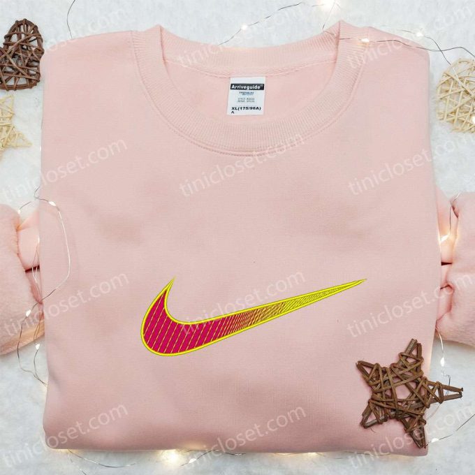 Gradient x Nike Embroidered Sweatshirt – Custom Gift Shirt for Family