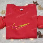 Gradient x Nike Embroidered Sweatshirt – Customized Family Gift Shirt