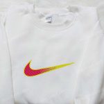 Gradient x Nike Embroidered Sweatshirt – Customized Family Gift Shirt