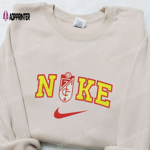 Grenada x Nike Embroidered Hoodie: National Flag Sweatshirt Nike Inspired Shirt