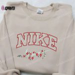 Gucci Snake x Nike Embroidered Sweatshirt – Trendy Brand Shirt with Nike Inspired Embroidery