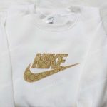 Stylish Gucci x Nike Logo Embroidered Shirt – Perfect Family Gift