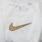 Gucci x Nike Swoosh Embroidered Shirt: Best Nike Inspired Gift for Family