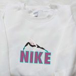 Gwen Stacy x Nike Cartoon & Marvel Comic Embroidered Sweatshirt: Unique Nike-Inspired Shirt