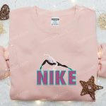 Gwen Stacy x Nike Cartoon & Marvel Comic Embroidered Sweatshirt: Unique Nike-Inspired Shirt