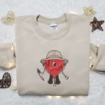 Halloween Bad Bunny Embroidered Sweatshirt & Hoodie: Best Family Gifts