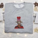 Halloween Bad Bunny Embroidered Sweatshirt & Hoodie: Best Gift Ideas