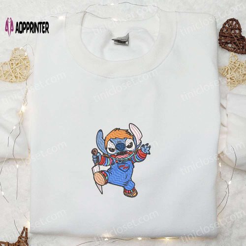 Goofy Est 1932 & Disney Halloween Embroidered Shirt – Spooky Halloween T-shirts