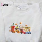 Disney Pixar Cars Halloween Sweatshirt: Cute Embroidered Hoodie – Perfect Family Gift