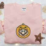 Spooky Mario Pumpkin Shirt Funny Sweatshirt & Cute Hoodie – Perfect Halloween Embroidered Collection!