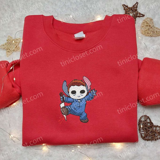 Halloween Michael Myers & Disney Embroidered Shirts – Spooky Spirit Halloween Tshirt