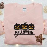 Halloween Pumpkin Embroidered Sweatshirt & Tshirt: Best Gift Ideas from Spirit Halloween