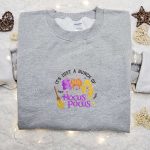 Halloween Sanderson Sisters Witch Hocus Pocus Embroidered Shirt: Cool & Amazing Halloween Tee