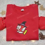 Halloween Super Mario Witch Cheep Cheep Shirt: Funny Sweatshirt & Cute Hoodie