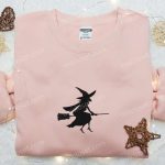 Spooky Halloween Witch Silhouette Shirt – Perfect Spirit T-shirt for Halloween Lovers