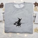 Spooky Halloween Witch Silhouette Shirt – Perfect Spirit T-shirt for Halloween Lovers