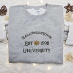 Halloweentown Pumpkin Est 1998 Embroidered Shirt – Vintage Halloween Gift for Halloween Lovers