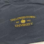 Halloweentown University Est 1653 Embroidered Shirt – Vintage Halloween Sweatshirts & Gifts