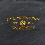 Halloweentown University Est 1653 Embroidered Shirt – Vintage Halloween Sweatshirts & Gifts