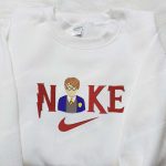 Harry Potter x Nike Embroidered Shirt: Movie-Inspired Nike Shirt with Iconic Embroidery