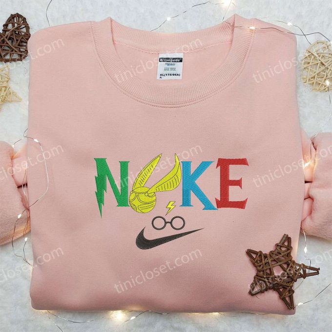 Harry Potter x Nike Embroidered Sweatshirt: Movie Inspired Shirt