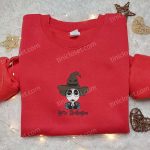 Harry Skellington Wizard Halloween Embroidered Shirt & Sweatshirt: Best Halloween Gifts