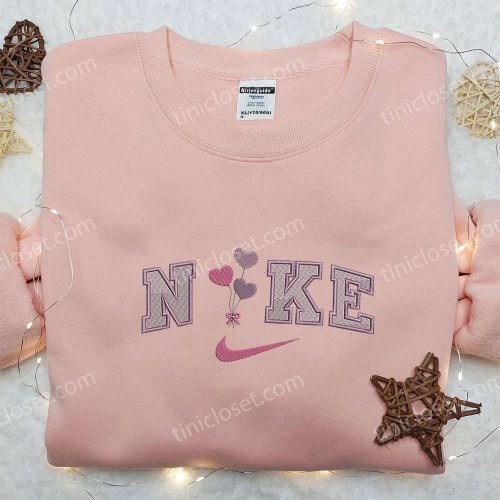 Nike Heart Balloons Embroidered Hoodie & Shirt: Best Valentine’s Day Gift Ideas