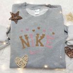 Nike Heart Love Embroidered Shirt – Perfect Valentine s Day Gift Nike Inspired Logo Tee!