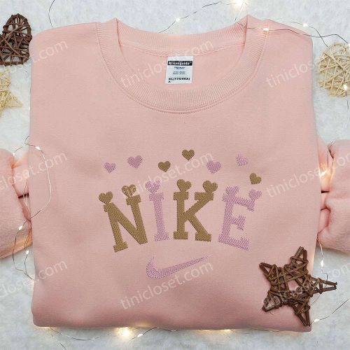 Nike Heart Love Embroidered Shirt – Perfect Valentine s Day Gift Nike Inspired Logo Tee!