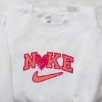 Valentine Heart x Nike Embroidered Shirt: Best Family Gift Ideas