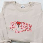 Heart x Nike Embroidered Sweatshirt: Best Valentine s Day Gift Ideas – Nike Inspired Shirt