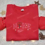 Heart x Nike Embroidered Sweatshirt: Best Valentine s Day Gift Ideas – Nike Inspired Shirt