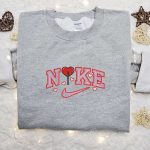 Heart x Nike Embroidered Sweatshirt: Best Valentine s Day Gift Ideas – Nike Inspired Shirt