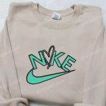 Heart x Nike Embroidered Sweatshirt – Best Valentine’s Gift Idea for Nike Inspired Shirt