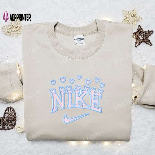 Hearts x Nike Embroidered Tshirt – Best Valentine s Day Gift Idea