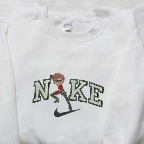 Incredible Helen Parr x Nike Cartoon Embroidered Shirt – Nike Inspired Marvel Fashion