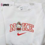 Hello Kitty Christmas Reindeer x Nike Embroidered Shirt & Sweatshirt: Festive Family Gift