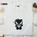 Hello Kitty Venom Embroidered Shirt – Cool Halloween Gift for Lovers