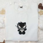 Hello Kitty Venom Embroidered Shirt – Cool Halloween Gift for Lovers