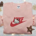 Hello Kitty x Nike Embroidered Shirt & Custom Sweatshirt – Cute Gifts for Her