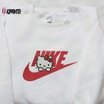 Hello Kitty x Nike Embroidered Shirt & Custom Sweatshirt: Cute Gifts for Her