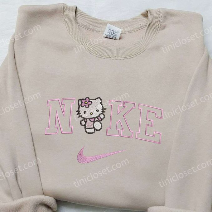 Hello Kitty x Nike Embroidered Shirt & Sweatshirt: Perfect Gifts for Daughters