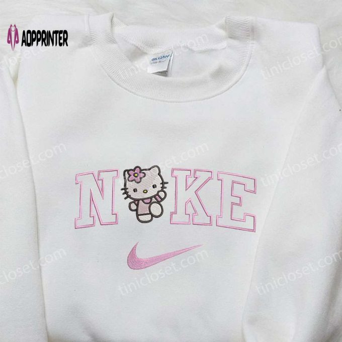 Hello Kitty x Nike Embroidered Shirt & Sweatshirt: Best Gifts for Daughter