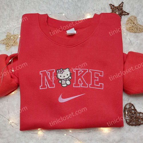 Hello Kitty x Nike Embroidered Shirt & Sweatshirt: Perfect Gifts for Daughters