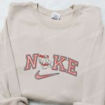 Hello Kitty Xmas x Nike Cartoon Sweatshirt & Embroidered Shirts: Cute & Nike-Inspired Apparel