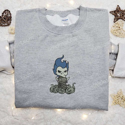 Disney Halloween Family Shirts: Hercules Hades Embroidered Sweatshirt & Spirit Halloween T-shirts