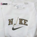 Nike Embroidered Hockey Stick Sweatshirt: NHL Sport Shirt Nike Inspired