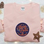 Hocus Pocus 2 Witch is Back Sweatshirt: Halloween Embroidered Hoodie Best Family Gifts