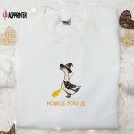 Honkus Ponkus Halloween Silly Goose Embroidered Shirt – Fun Animal Halloween Shirt